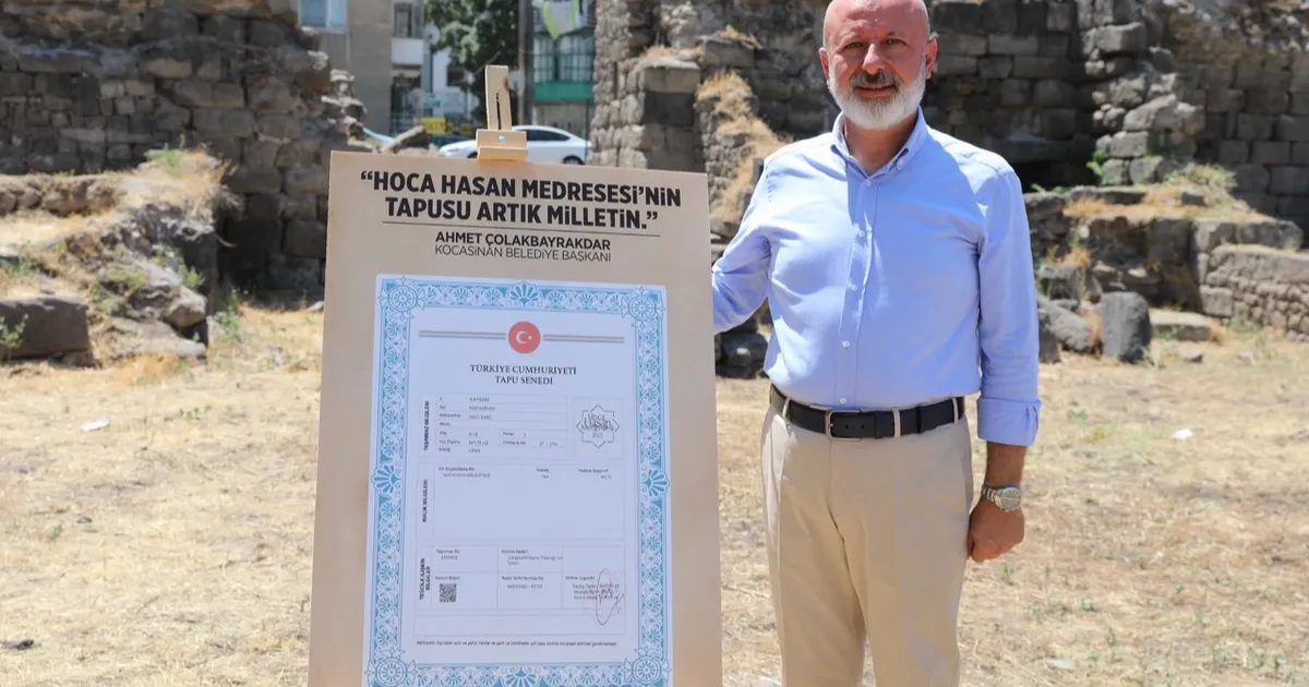 Kayseri'nin ilk medresesinde restorasyon zamanı - Gündem Haberleri