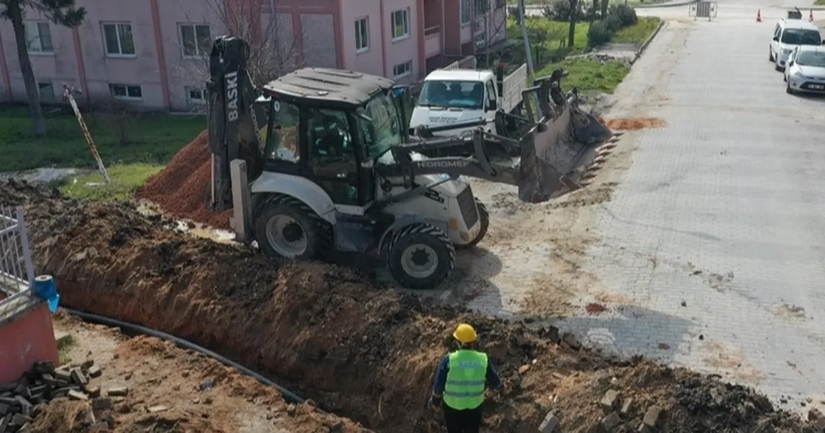 BASKİ Manyas’ta yıllanmış içme suyu hattını yeniledi - Gündem Haberleri