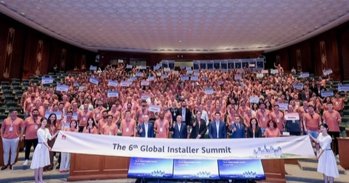 Huawei'nin 6. Küresel Kurulumcu Zirvesi... Yapay Zeka Çağı'nda yenilenebilir enerji fırsatları için en iyi kurulumcular buluştu