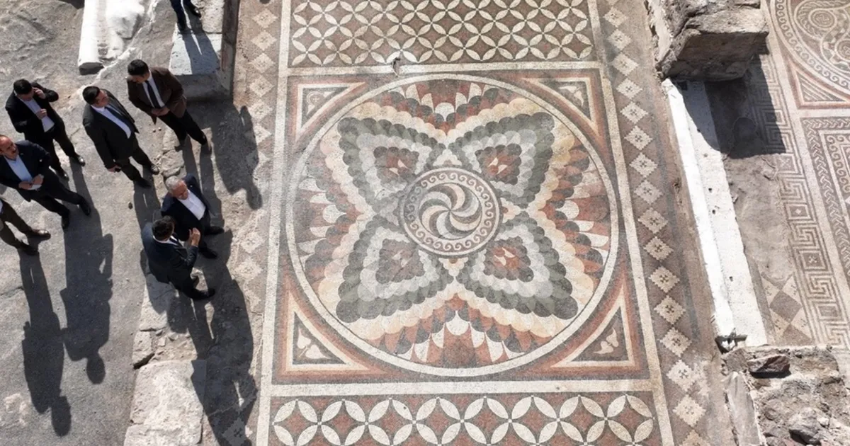 Mozaikli Yapı ören yeri oldu - Gündem Haberleri