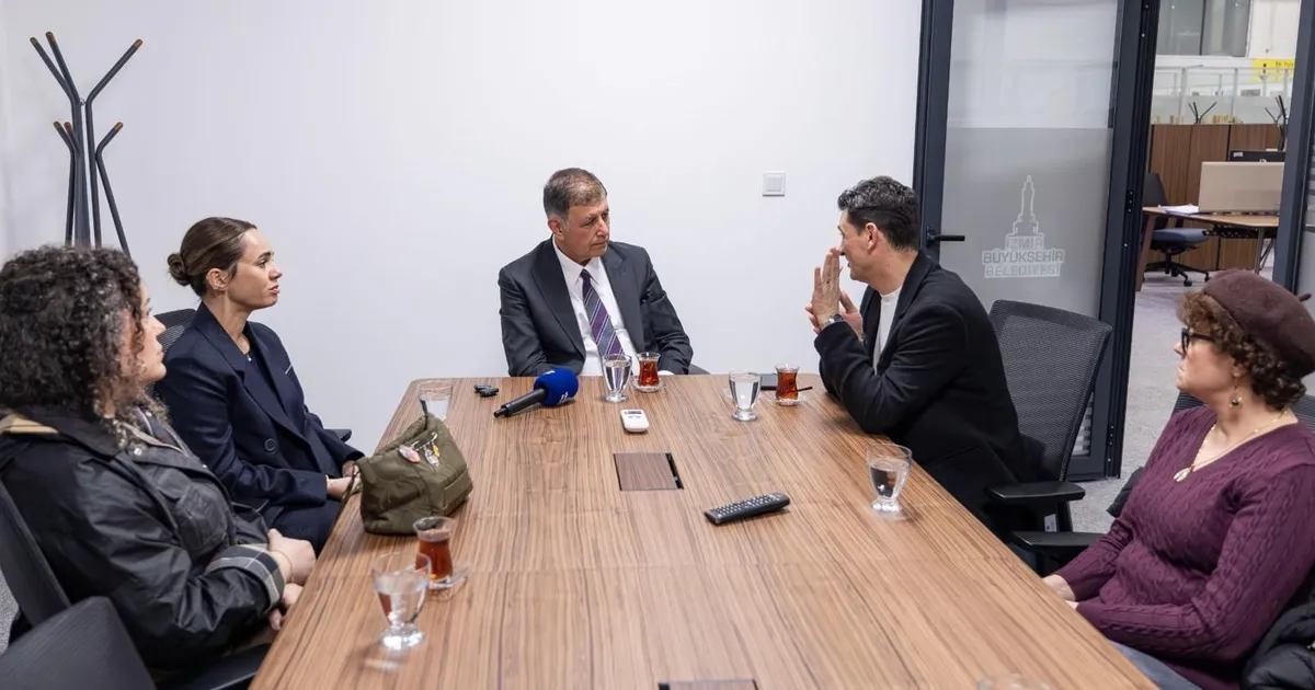 Minguzzi ailesinden Başkan Tugay’a ziyaret