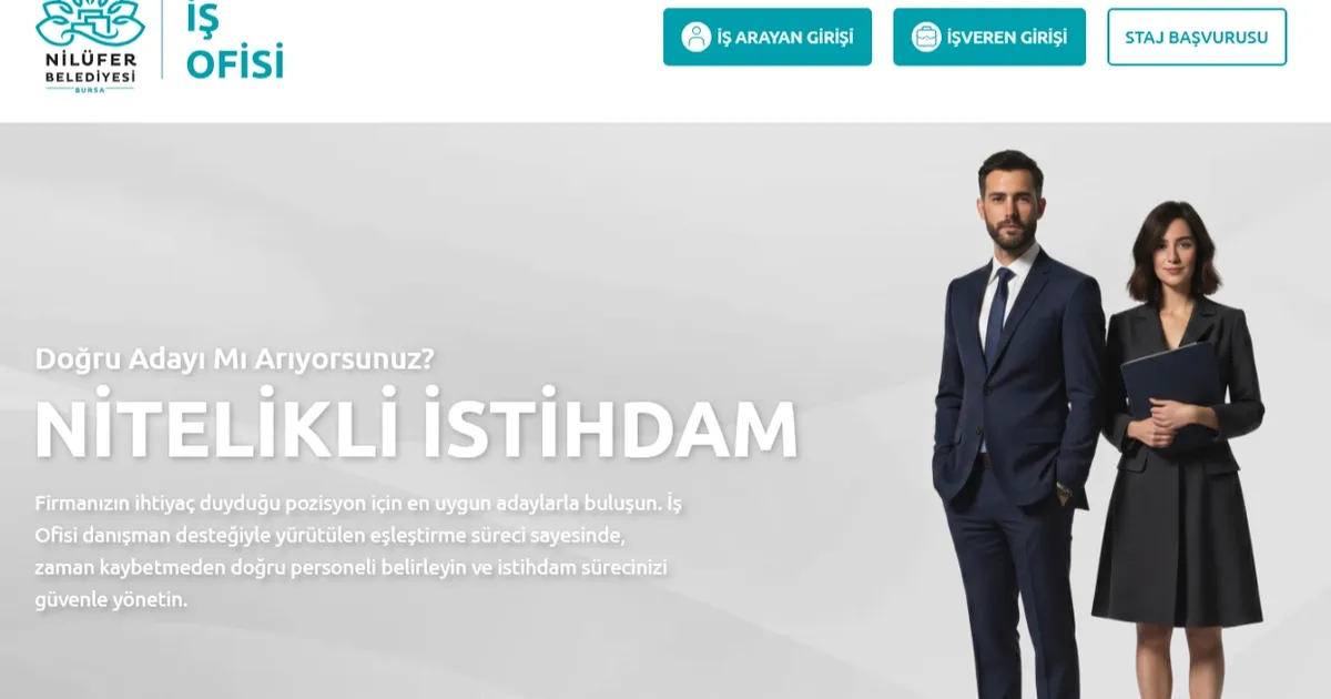 Bursa Nilüfer’de iş arayanlar ve işverenler dijitalde buluşuyor