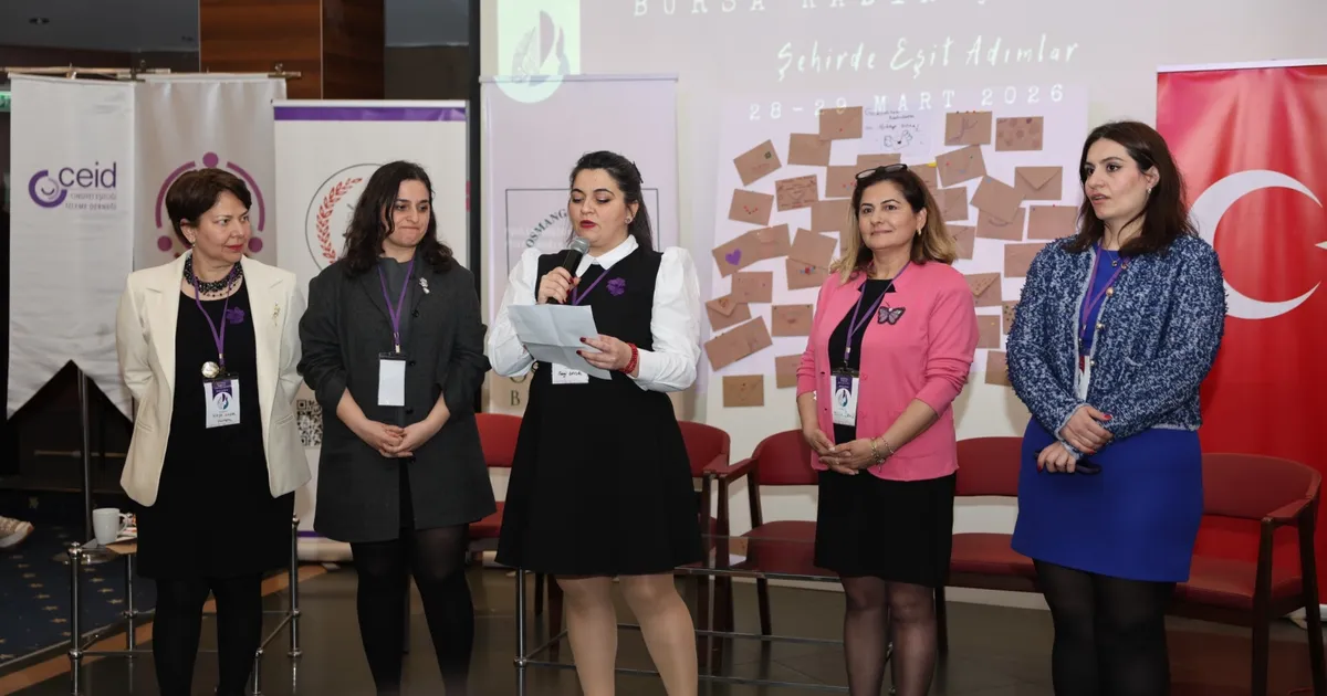 Bursa Osmangazi’de kadın çalıştayı ile geleceğe yön verildi