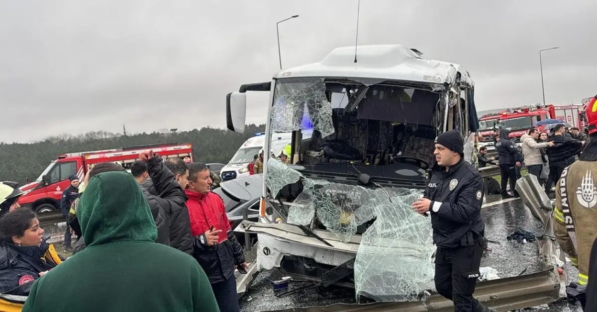 Kuzey Marmara Otoyolu'nda zincirleme kaza: Çok sayıda yaralı - Gündem Haberleri