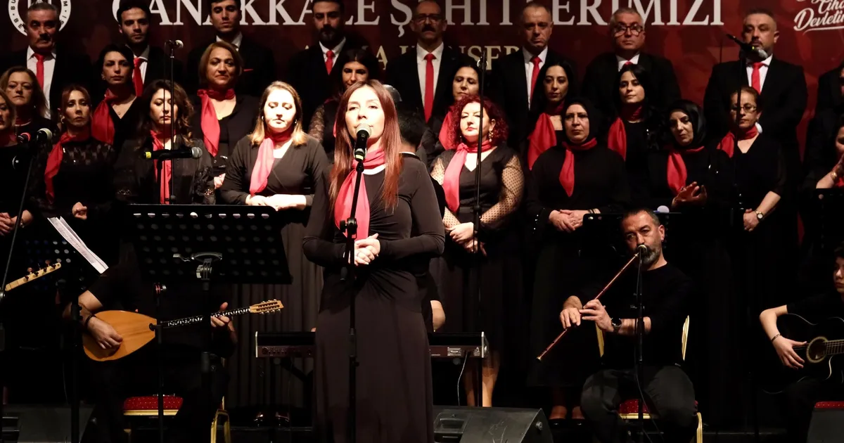Bursa Yıldırım'da Çanakkale ruhu türkülerle yaşatıldı