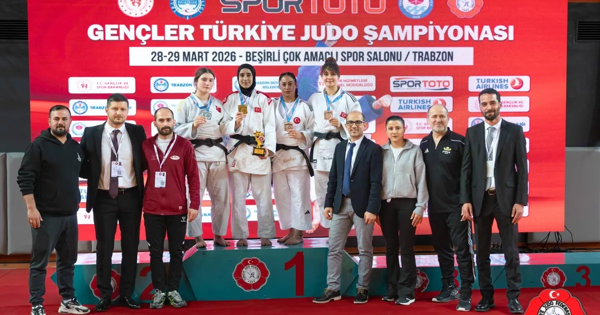 Judonun kalbi Trabzon’da attı