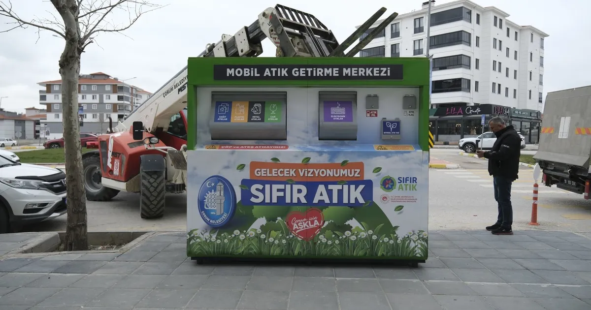 Çorum Belediyesi’ne “İl Sıfır Atık Belgesi”