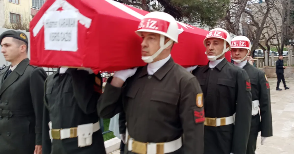 Edirne Keşan'da Kıbrıs Gazisi'ne son görev