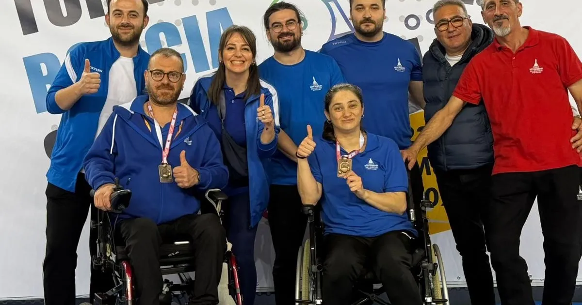 İzmir'in boccia takımı, bronz madalya ile döndü