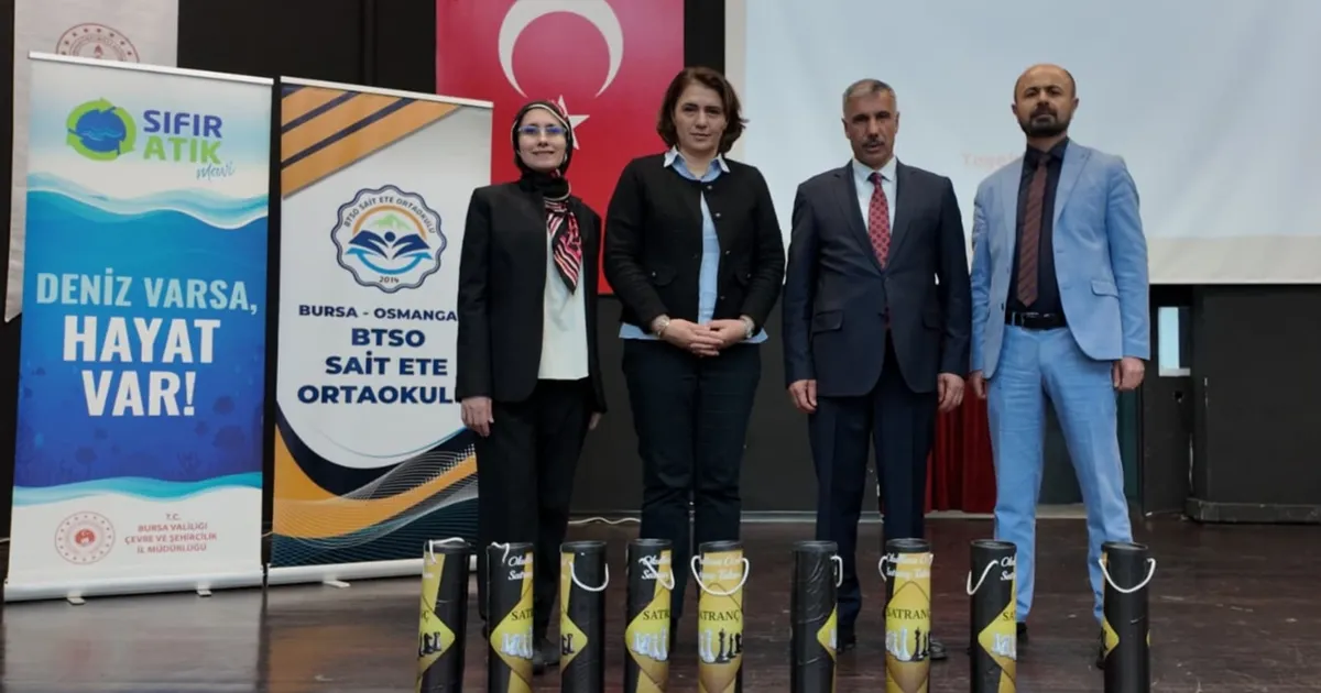 Bursa okullarında 'sıfır atık' bilinci