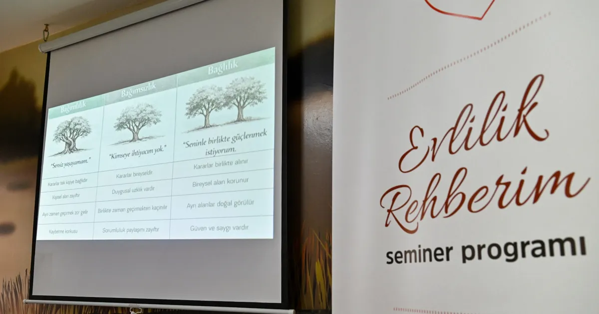 Ankara'da çiftlere ‘Evlilik Rehberim’ semineri