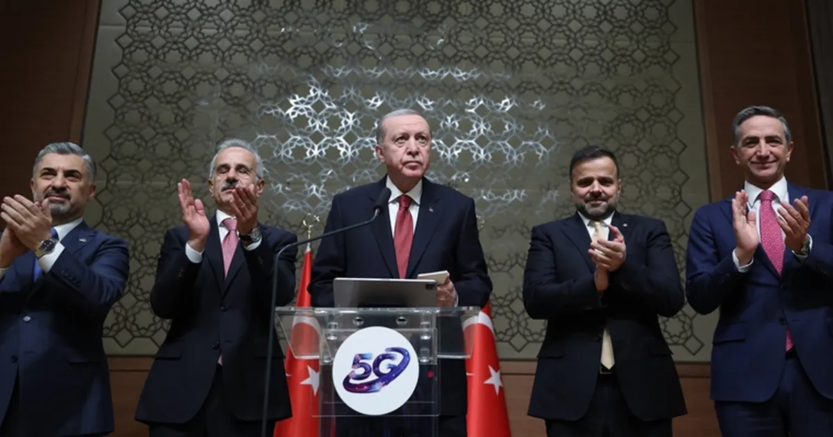 Cumhurbaşkanı Erdoğan: 5G Türkiye'ye yepyeni sayfa açacak