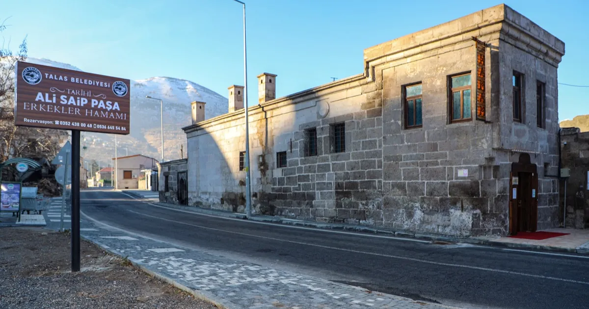Kayseri Talas'ın hamamlarına büyük ilgi - Gündem Haberleri