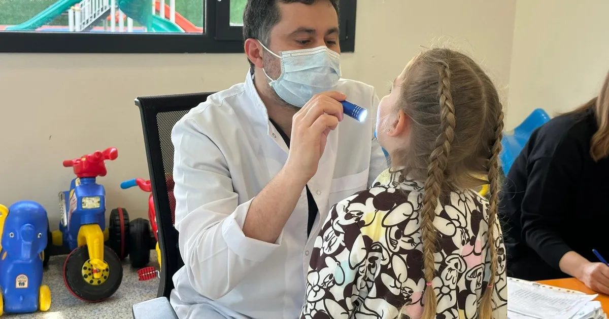 İstanbul'da 'Yuvamız Bakırköy'de miniklere sağlık taraması