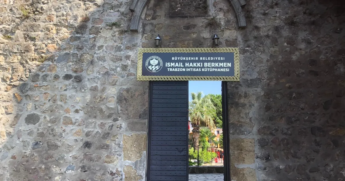 Trabzon’da Büyükşehir kütüphanelerine yoğun ilgi