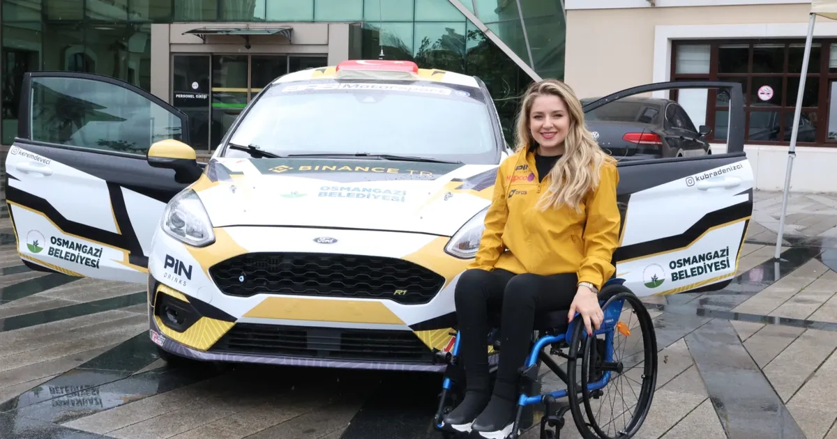 Dünyanın tek engelli Bursalı kadın ralli pilotu yeni zaferler peşinde