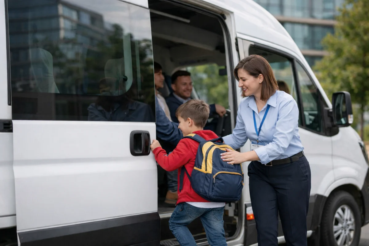 Kamu personeline çocukları için servis kolaylığı