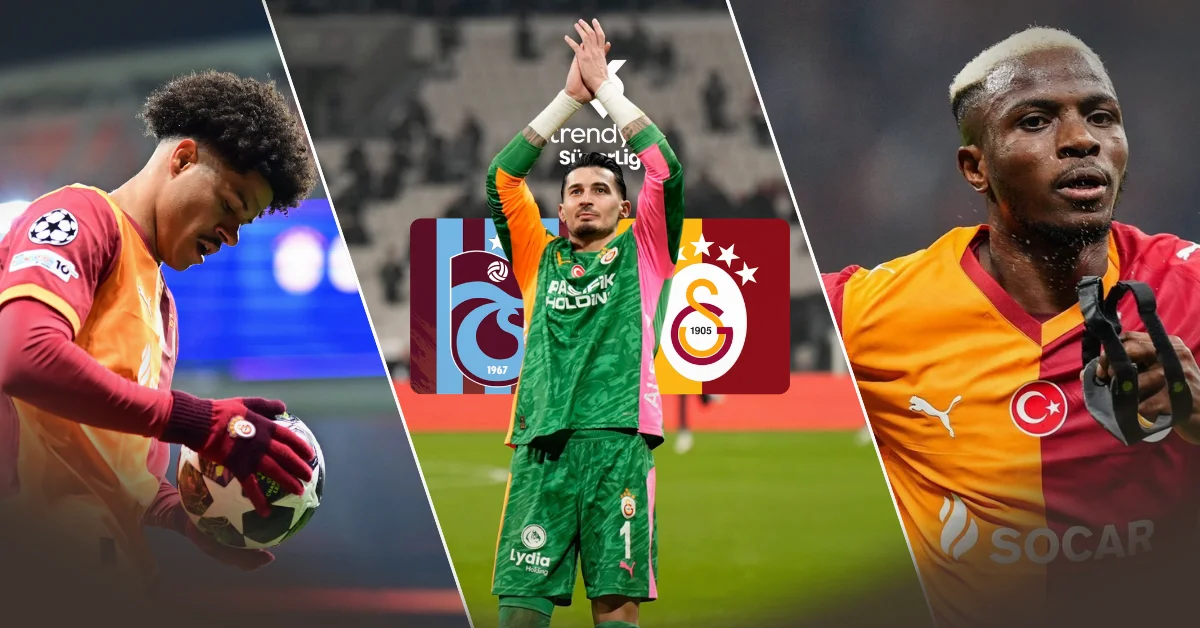 Galatasaray'da kritik Trabzonspor maçı öncesi sakatlık krizi