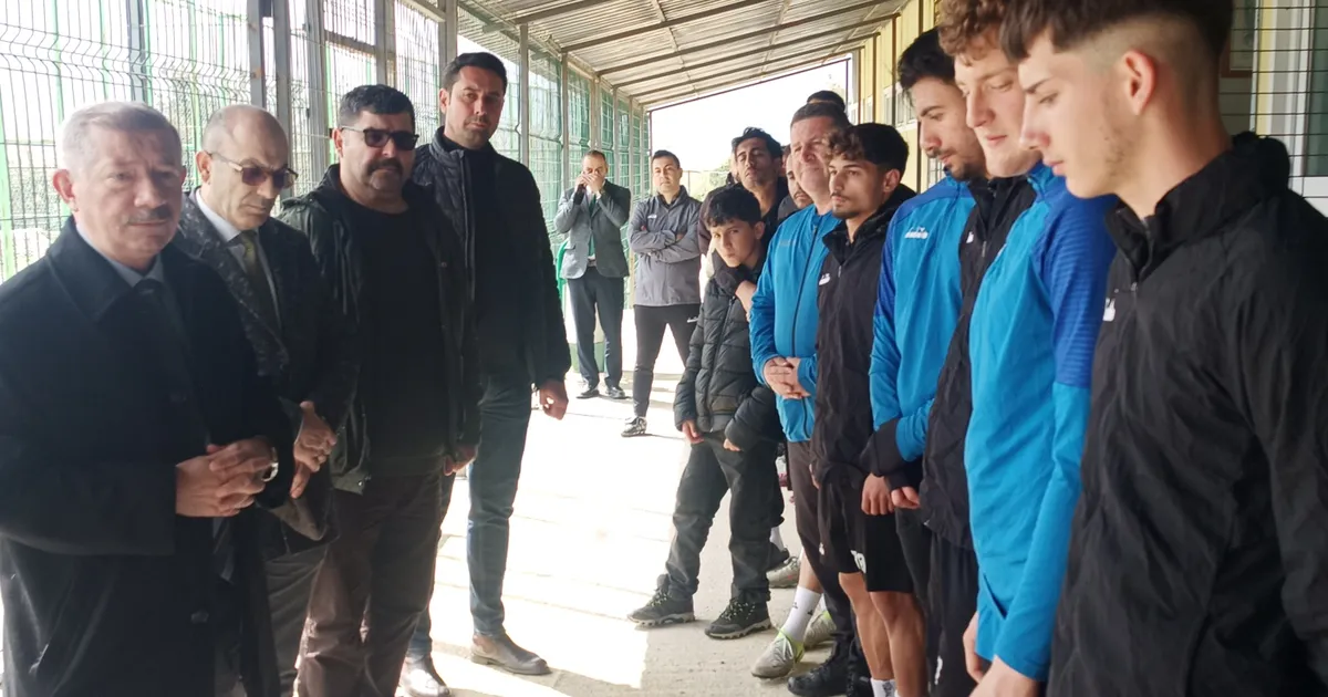 Edirne'de Kaymakam Mercan’dan Keşanspor’a moral ziyareti