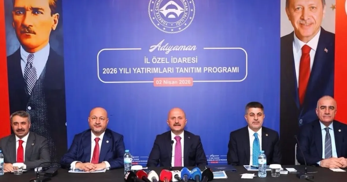 Adıyaman 2026 yılı yatırım projeleriyle geleceğe hazırlanıyor