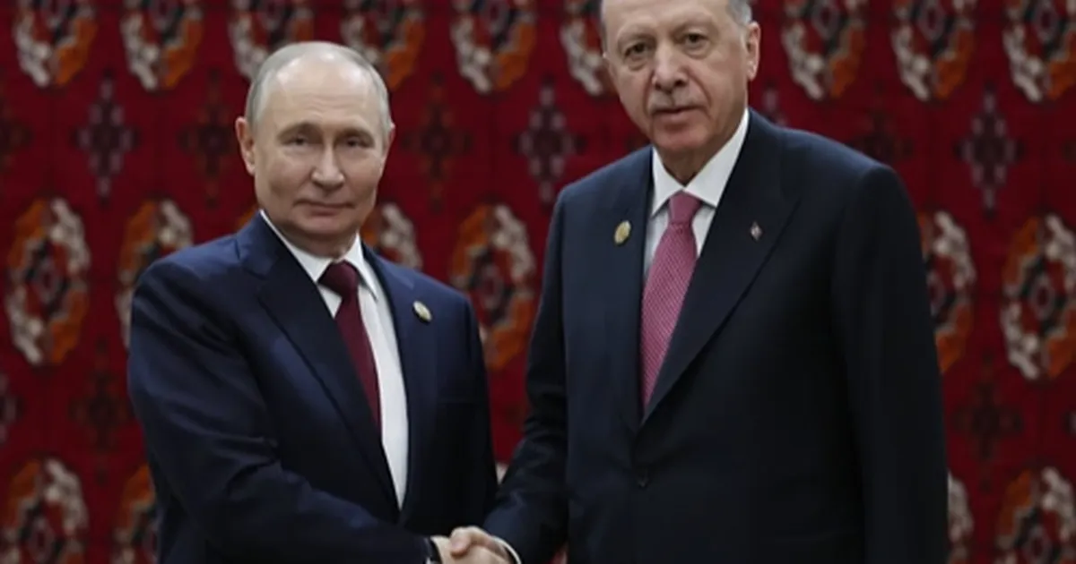 Cumhurbaşkanı Erdoğan, Putin'le görüştü