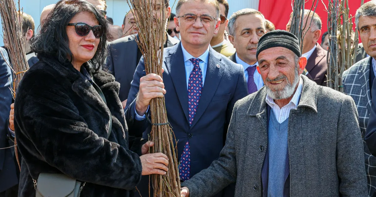 Van'da hedef 5 milyon meyve fidanı
