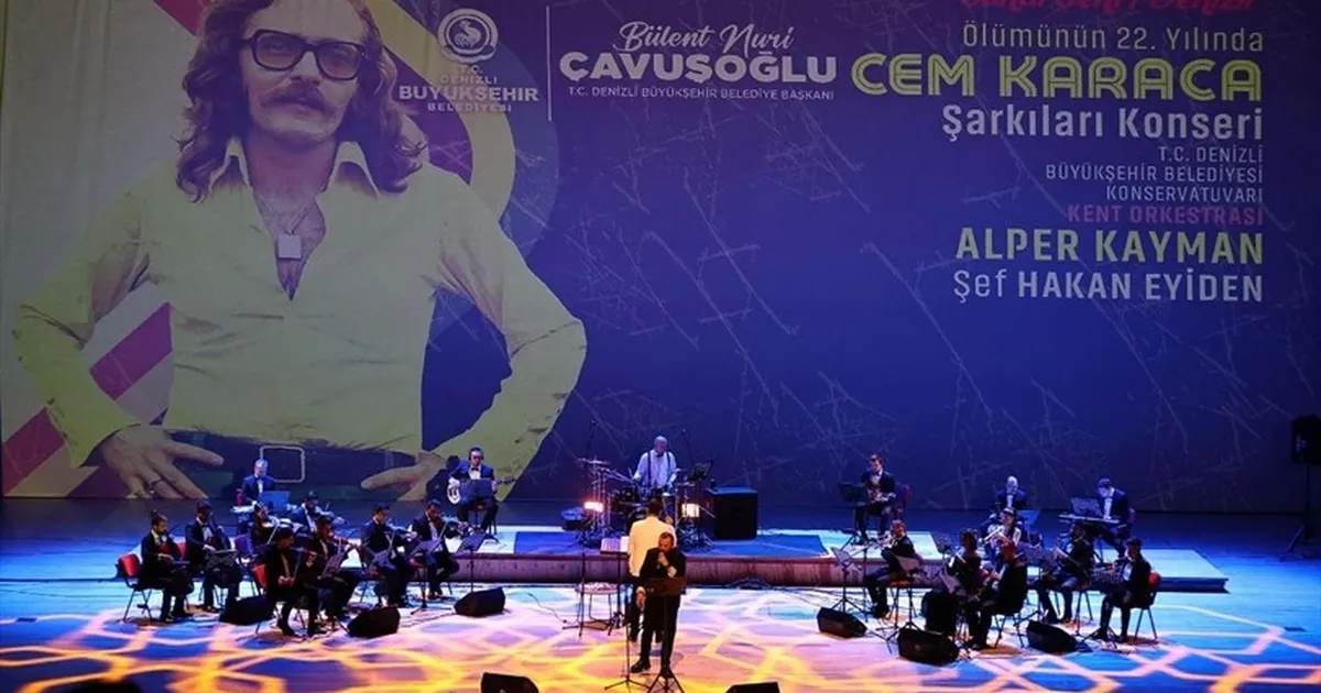 Denizli Büyükşehir’den Cem Karaca anısına konser - Gündem Haberleri