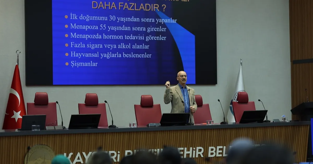 Kayseri Büyükşehir'den 'meme kanseri' farkındalık eğitimi - Gündem Haberleri