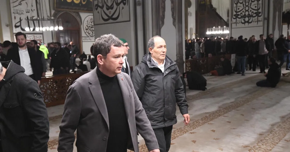 Başkan Erkan Aydın Bursa'da fetih duasına katıldı