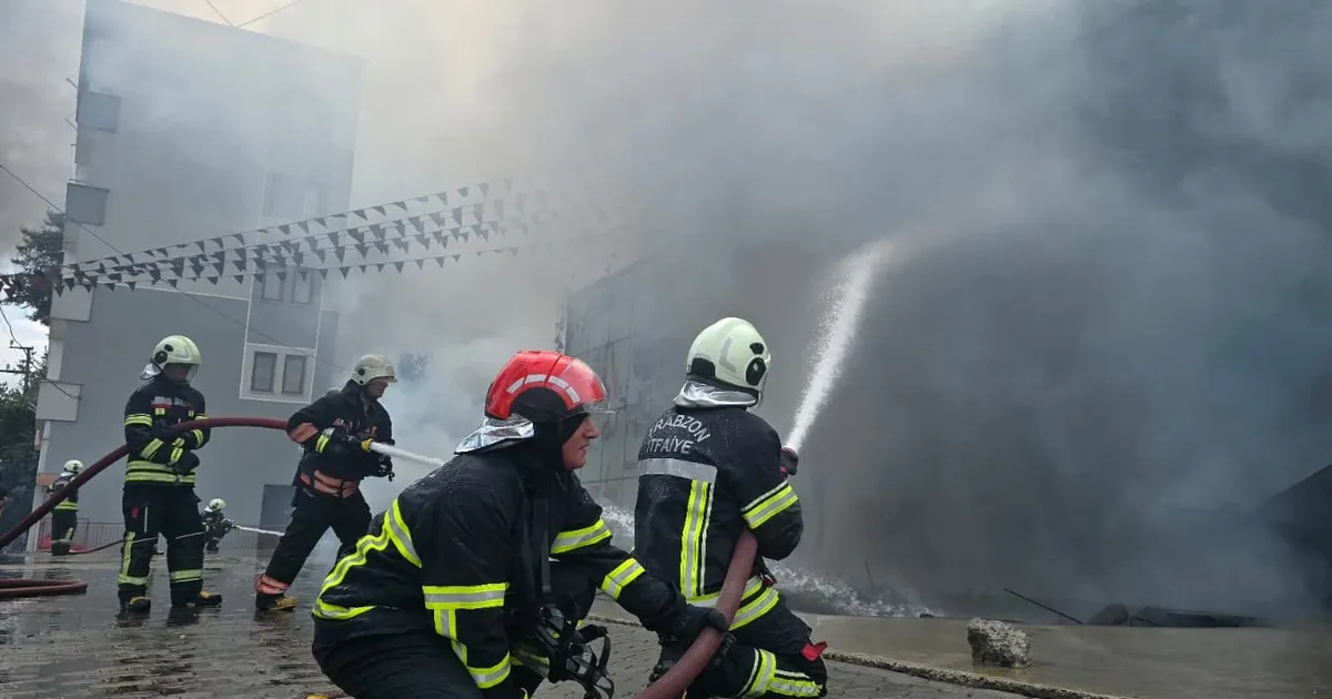 Trabzon İtfaiyesi 10 bin 61 olaya müdahale etti