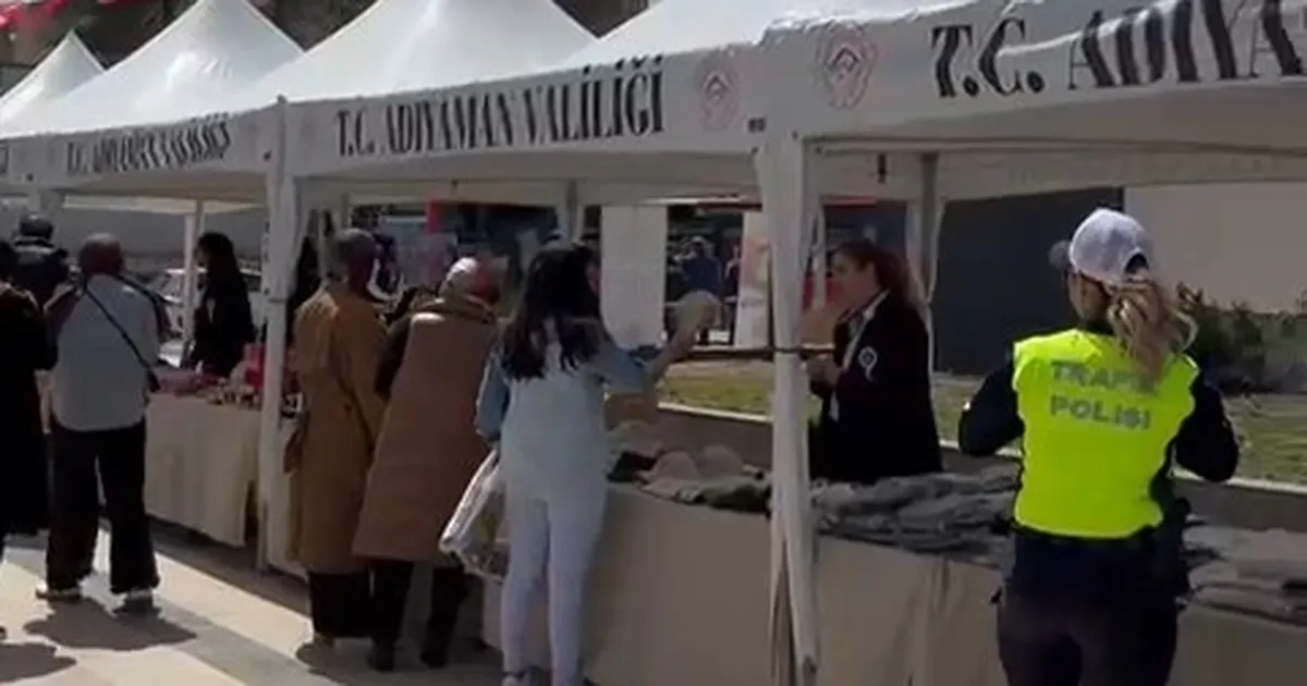 Adıyaman’da Polis Eşleri Derneği kermesine yoğun ilgi - Gündem Haberleri