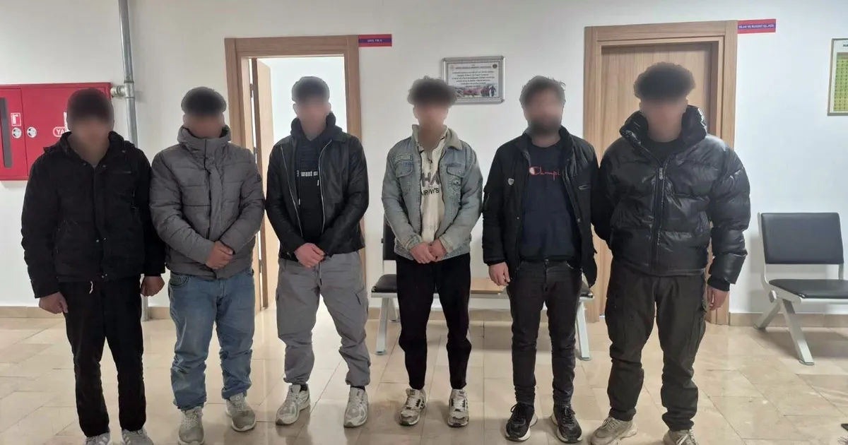 Artvin'de 6 düzensiz göçmen yakalandı!