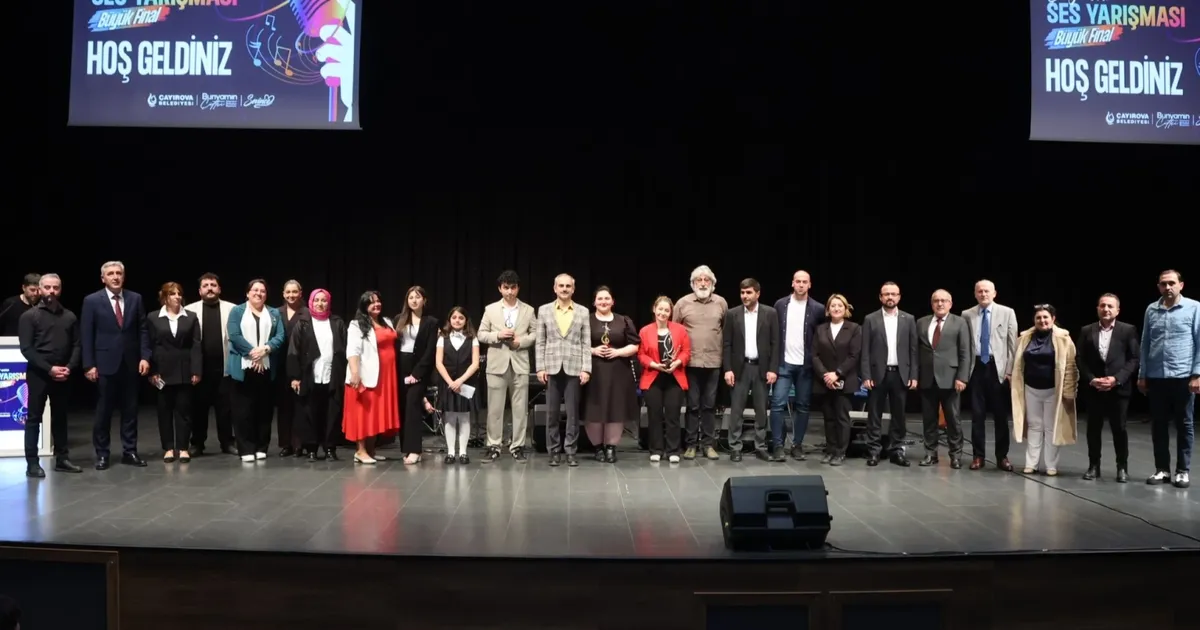 Çayırova'nın en güzel sesi belli oldu