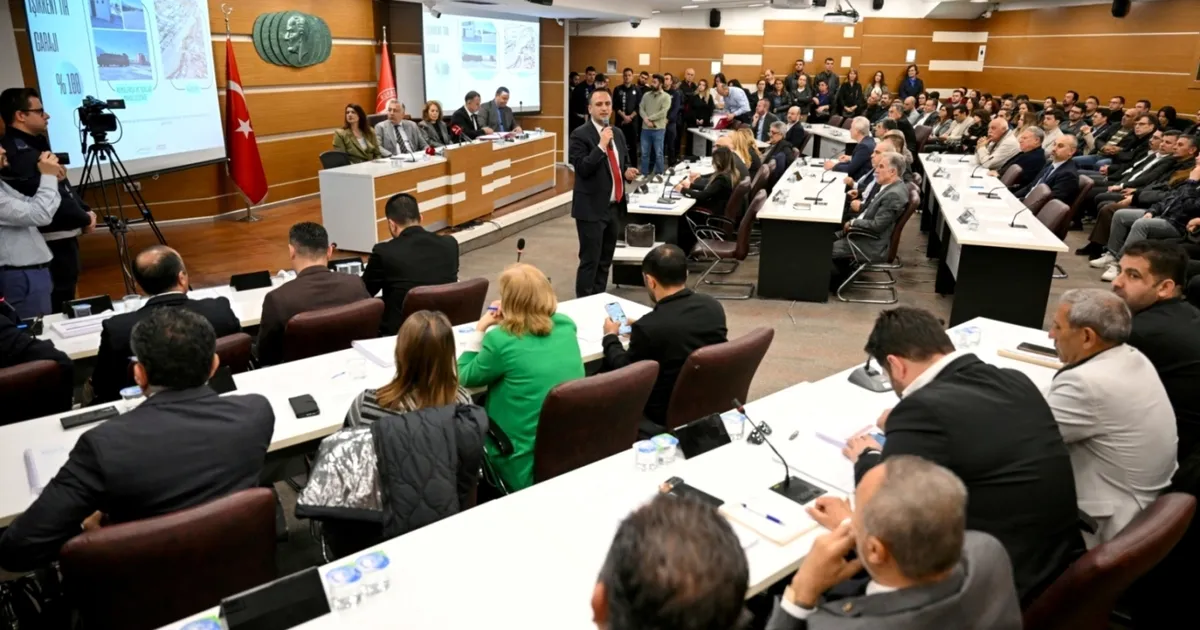 İzmir Bornova'nın 2025 faaliyetlerine oy çokluğu