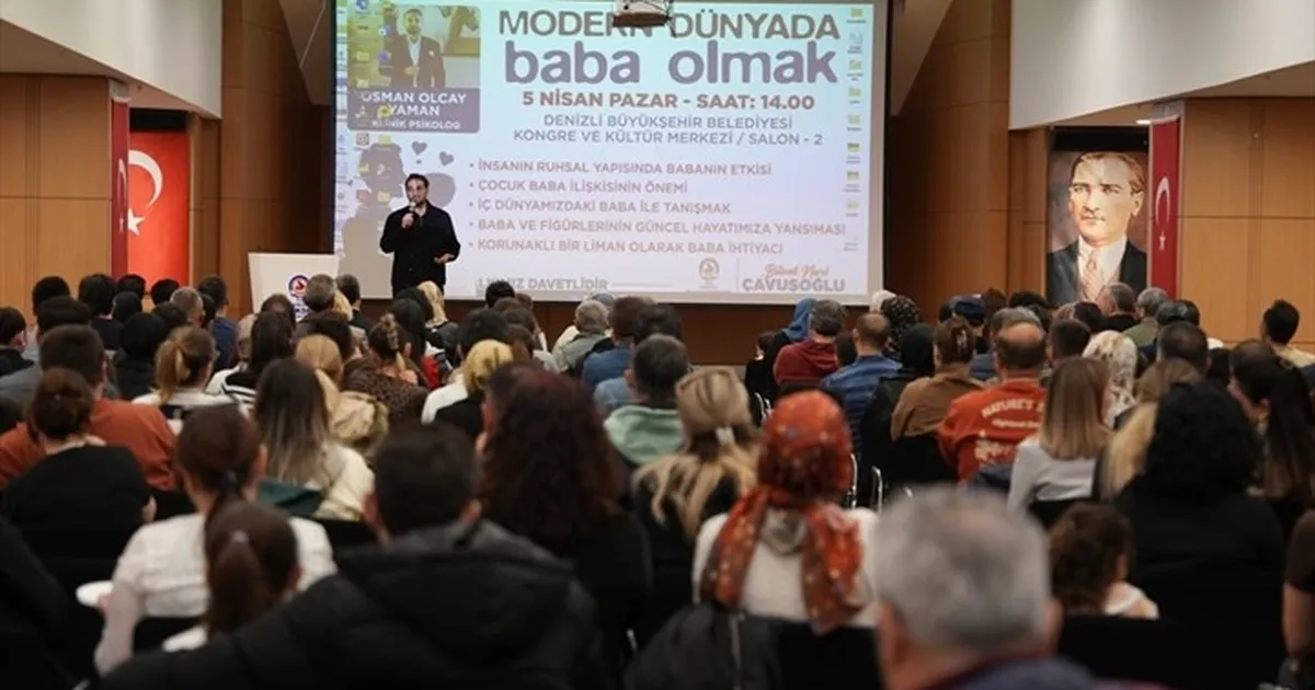 Denizli'de modern babalık seminerine yoğun ilgi - Gündem Haberleri