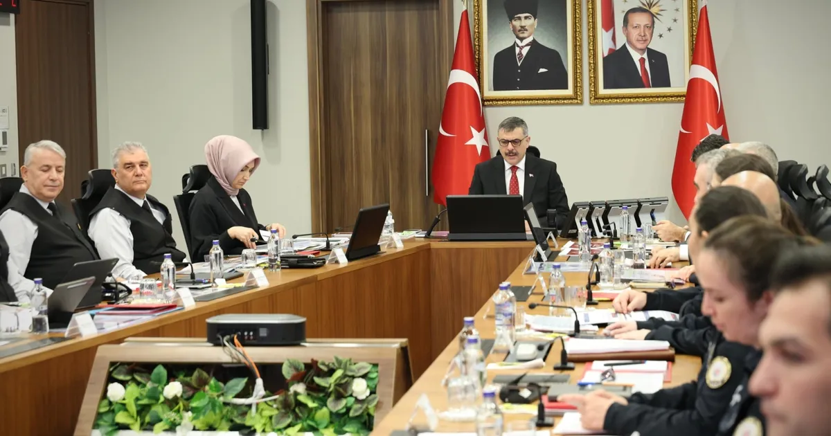 Bakan Çiftçi'den Valilerle güvenlik toplantısı