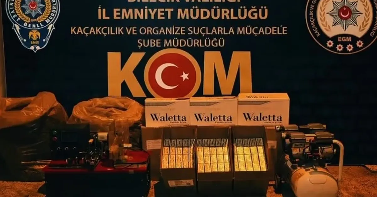 Bilecik’te on binlerce makaron ele geçirildi