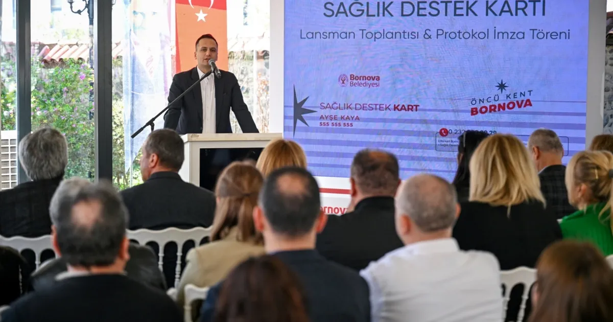 İzmir Bornova’da “Sağlık Destek Kartı” başladı