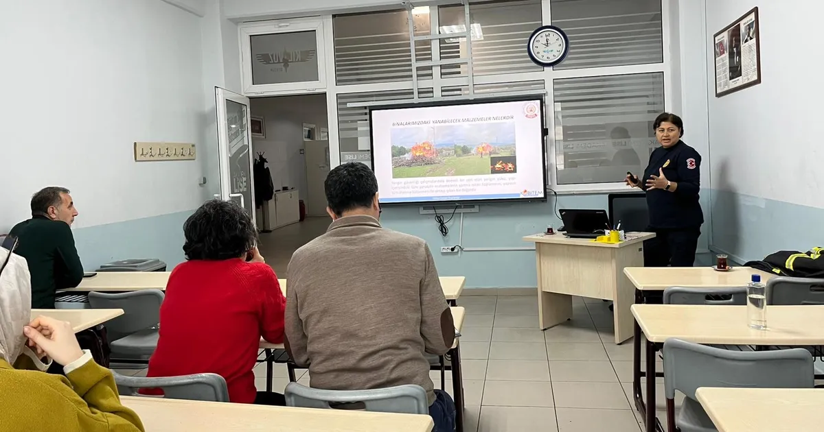 Kocaeli’nde Bilgievleri personeline yangın güvenliği eğitimi