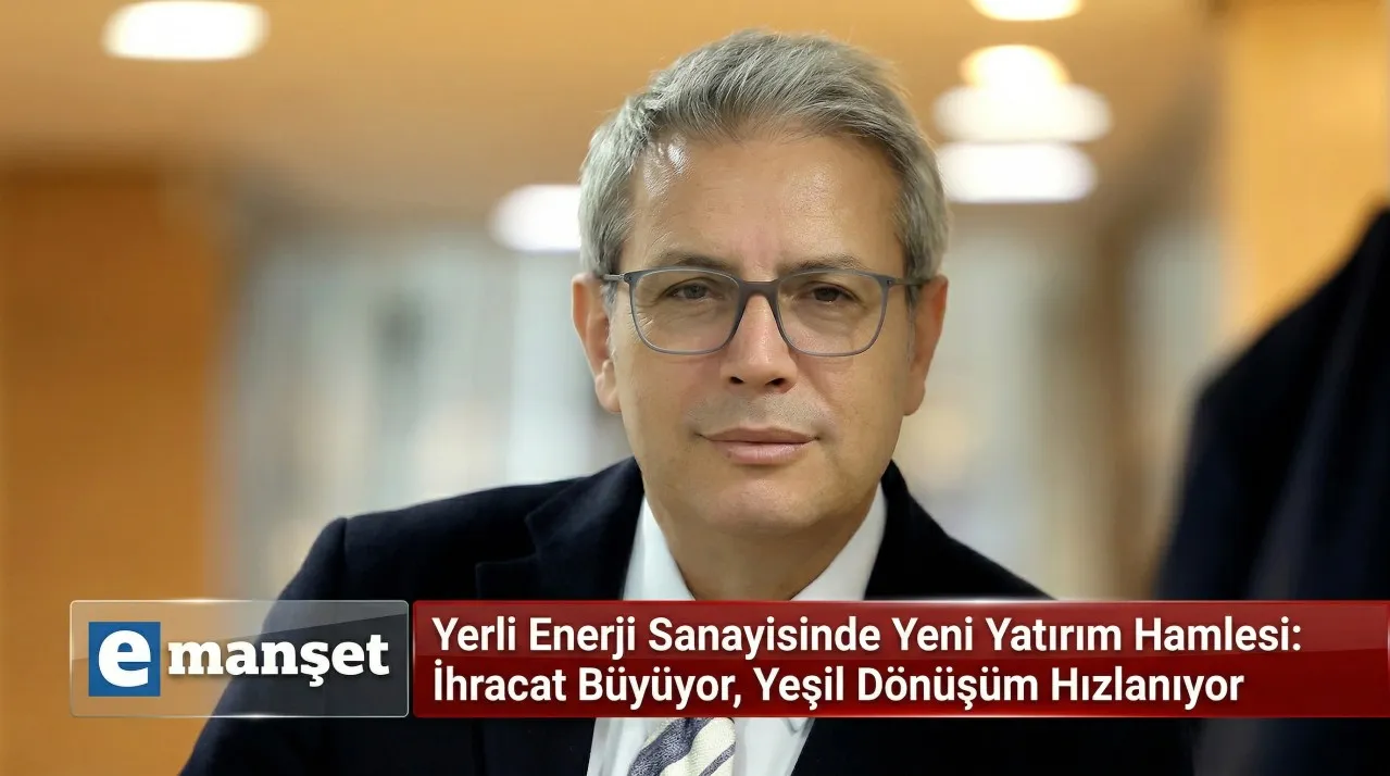 Yerli Enerji Sanayisinde Yeni Yatırım Hamlesi: İhracat Büyüyor, Yeşil Dönüşüm Hızlanıyor