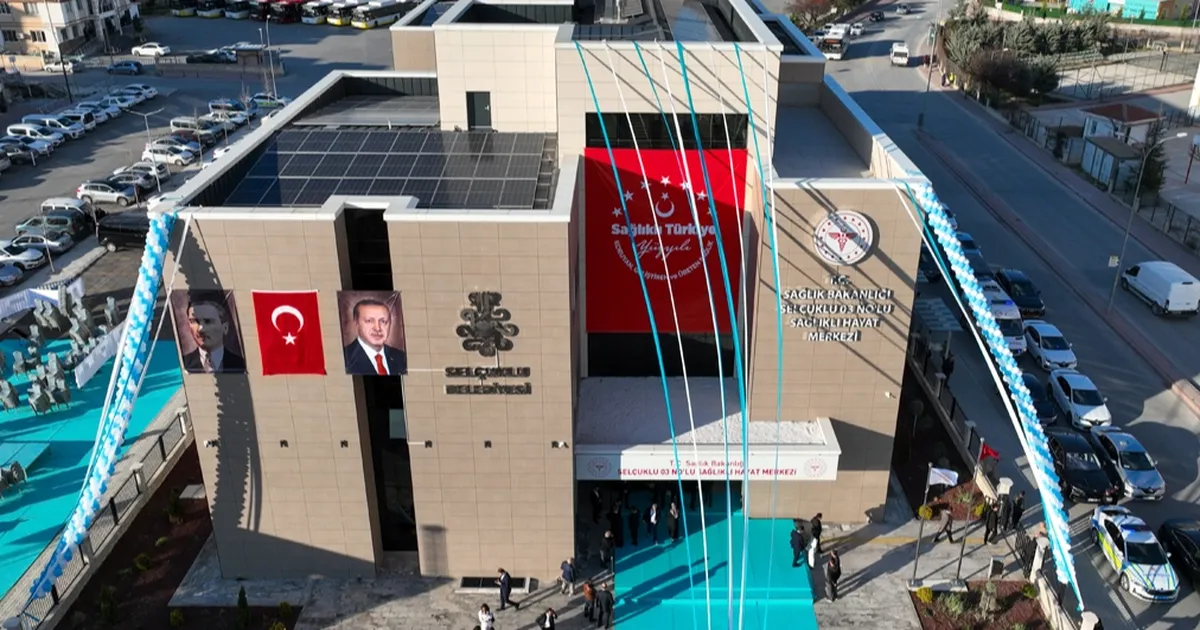 Konya Selçuklu'da Dünya Sağlık Günü'nde anlamlı açılış