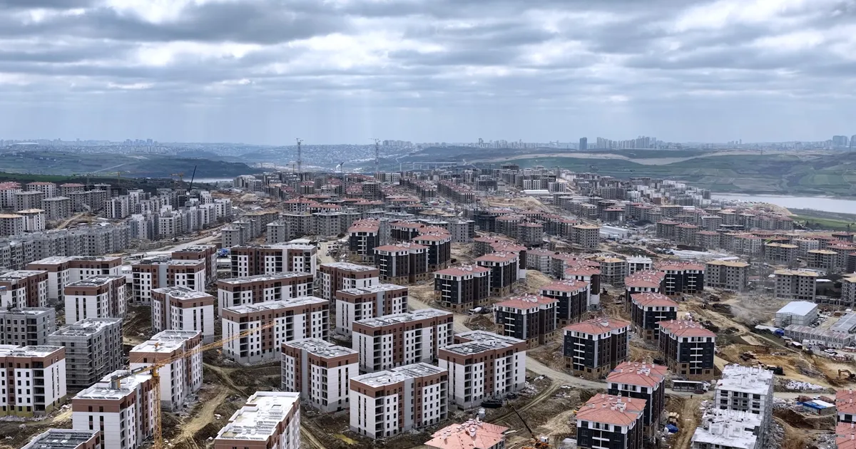 Sazlıbosna'daki 'ilk evim' sosyal konutları ortaya çıktı