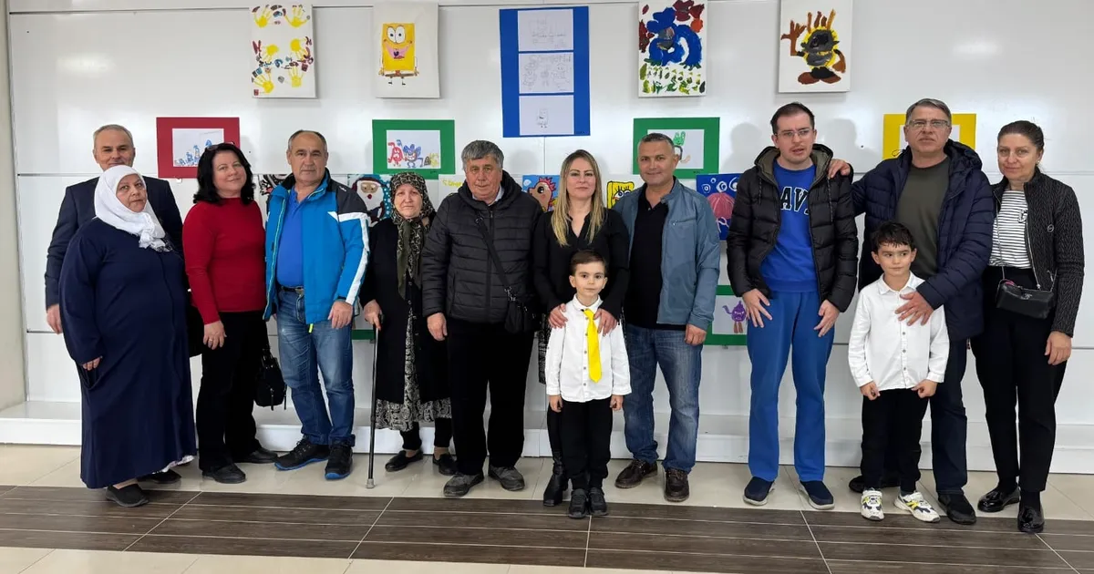 Küçük ressam Yağız Baladur’dan muhteşem sergi