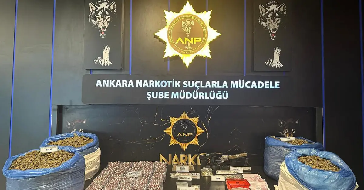 Başkentte narkotik operasyonu: 41 tutuklama