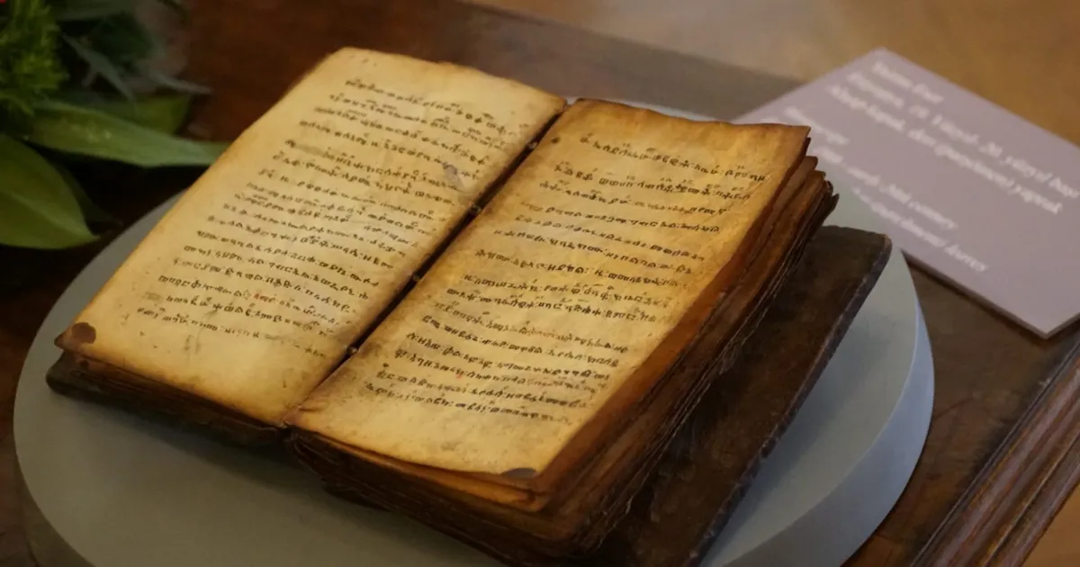 Kültür varlığı kaçakçılığıyla mücadelede önemli iade... Etiyopya’ya el yazması eser teslim edildi