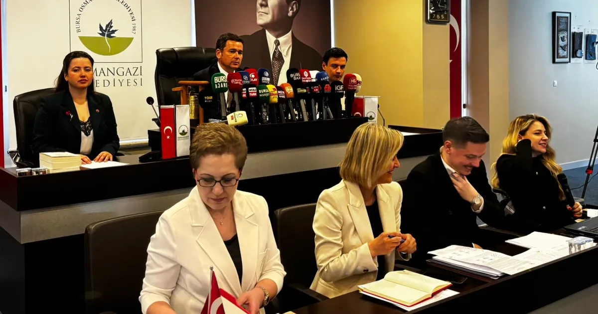 Bursa Osmangazi Belediye Meclisi'nde Nisan ayı oturumu yapıldı