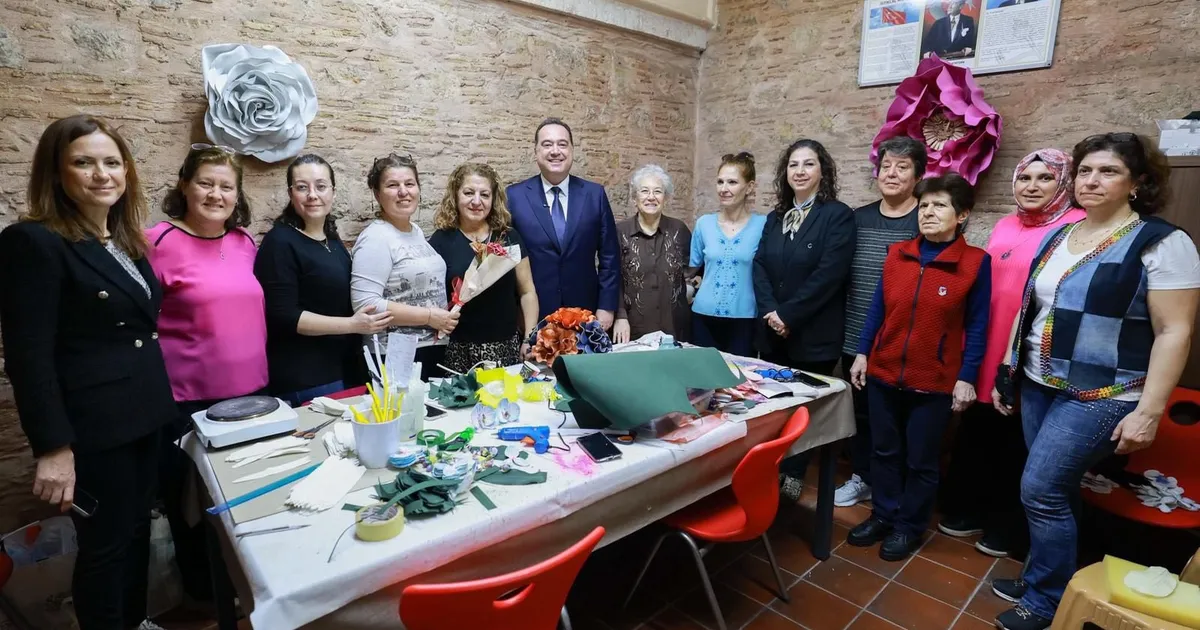 Başkan Dutlulu'dan MASMEK atölyelerine ziyaret