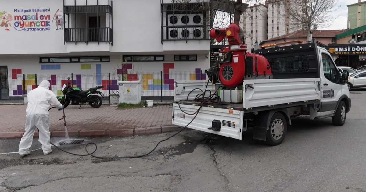Kayseri Melikgazi'de haşeresiz yaz hazırlığı - Gündem Haberleri