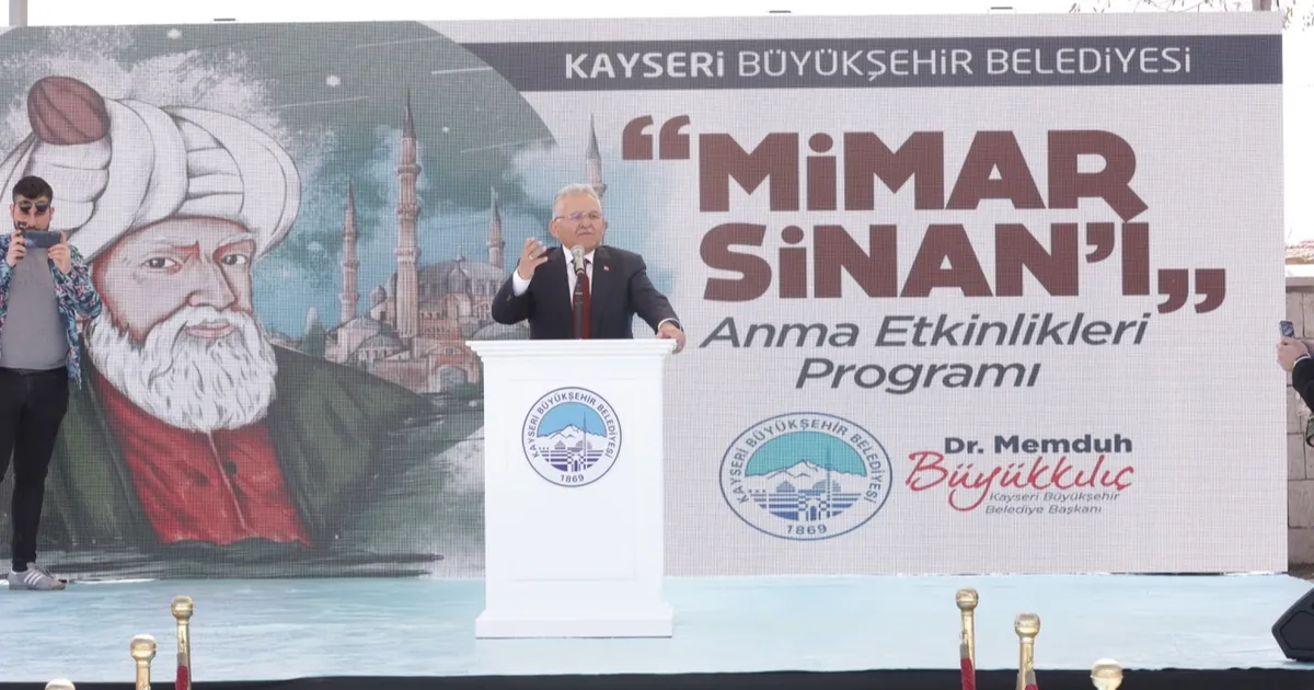 Kayseri Büyükşehir Mimar Sinan'ı unutmadı - Gündem Haberleri