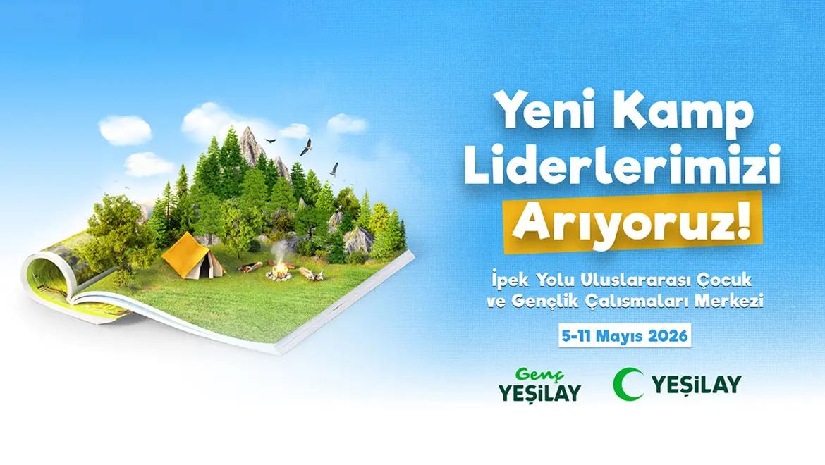 Yeşilay Kamp Lideri Yetiştirme Programı başvuruları başladı